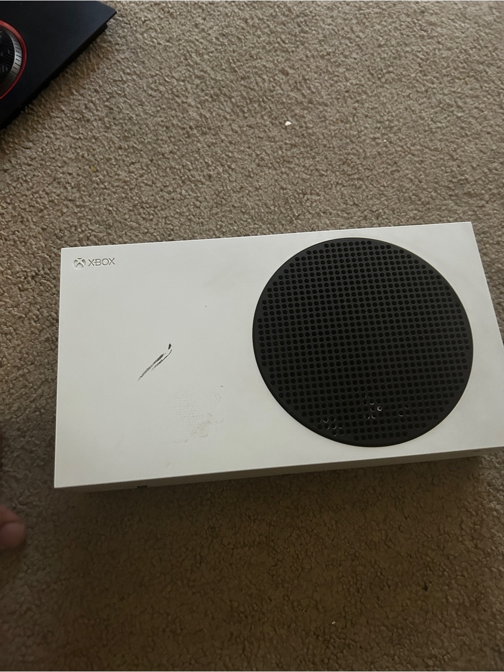 Xbox Series S Console - White with Black Accent, plus ASUS TUF GAMING MONITOR